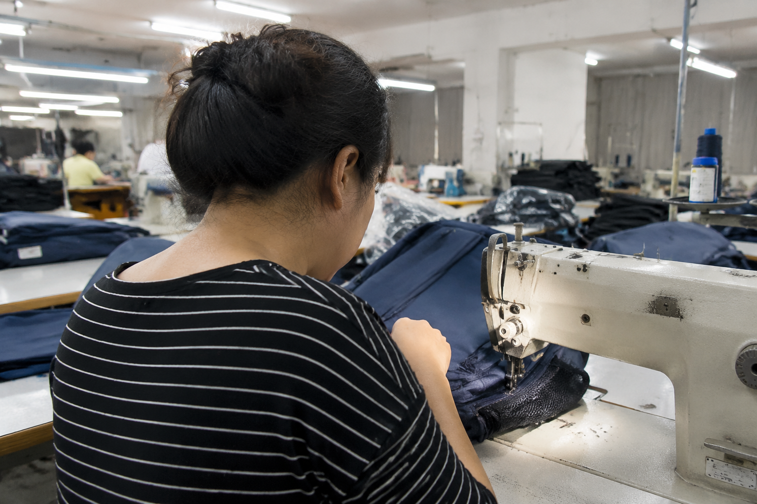 Bag production line